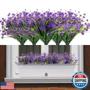 20 Bundles Artificial Flowers for Outdoor Summer Decoration, Spring Grass Cam
