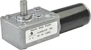 [CHANCS] DC 12V 30RPM Worm Gear Motor Self-Locking Mini Motor for DIY Robot,Rotary Table