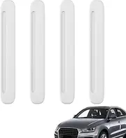 Vbnuyhim Car Bumper Protector Strip Anti Collision Strip 4 Pcs Invisible Anti Collision Sticker for Boot Door Bumper Scratch Proof
