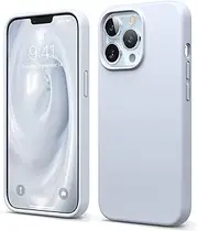 elago Liquid Silicone Case Compatible with iPhone 13 Pro Case (6.1"), Premium Silicone, Full Body Protection - 3 Layer Shockproof Phone Cover, Anti-Scratch Soft Microfiber Lining (Light Blue)