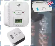 3-in-1 Detector LCD Display Smoke Detector & Carbon Monoxide Alarm Battery