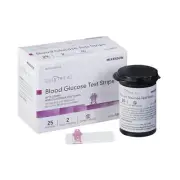 Quintet Ac Blood Glucose Test Strips 25 Count Pack Of 2 For Diabetes Monitoring