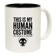 This Is My Human Costume Panda Mug Cup
