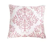 Set of 2 Embroidered Decorative Pillows, Inserts & Covers, Accent Pillows, Throw Pillows with Cushion Inserts In - Pink6