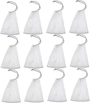 FOMIYES Portable Soap Bag Exfoliating Gloves Handmade Soap Holder for Face Body Random Color