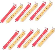 LIFKOME 24pcs Flexible Hair Perm Rods Curling Rollers for Women Plastic Cold Wave Hair Curlers DIY Hairdressing Tools for Home and Salon Non Damaging Styling