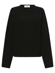 Matteau | Long Sleeve Magyar Tee in Black | The UNDONE