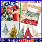 Christmas Tree DIY Kit Woven Macrame Christmas Trees DIY Set Wall Hangings DecUL