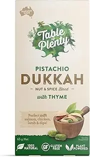 Table of Plenty Pistachio Dukkah, Nut & Spice Blend with Thyme 45g