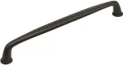 Amerock BP53805 Bronze/Black Kane 12" Center To Center Appliance Pull