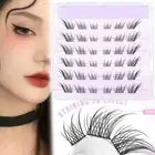 Wispy Cat Eye Eyelash C Curl False Eyelashes DIY Lash Extensions
