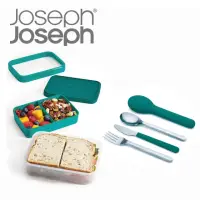 在飛比找momo購物網優惠-【Joseph Joseph】超值野餐組(翻轉午餐盒+不鏽鋼