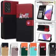 For Samsung A54 A34 A14 A53 A13 A52 A24 Case Leather Magnetic Wallet Flip Cover
