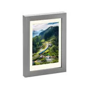 Nicola Spring Photo Frame with 4" x 6" Mount - 5" x 7" - Grey