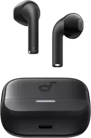 K20I by Anker, Semi-In-Ear Earbuds, Bluetooth Wireless, 36H Playtime, Fast Charg
