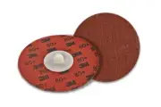 Cubitron II Roloc Durable Edge Disc 984F, 80+, YF-weight, TR, Maroon, 2"