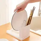 Folding Dish Drying Rack Spoon Fork Plate Organizer Tableware Storage Rack