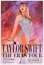 ZIENVE Taylor Aesthetic Posters, Wall Decor Swift Music Album Cover Poster, Canvas Wall Art Prints for Teens Boys Girls Bedroom Living Room Decor, 40 x 60cm Unframed B