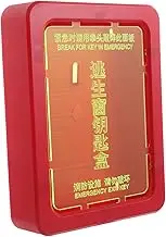 Alipis Wall Mounted Key Box: Emergency Lock - Fire Extinguisher Cabinet Style Safe Box - Weatherproof for House Keys Escape Scenarios and Secure Storage