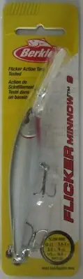 Berkley FLICKER MINNOW - Size 9 - 1/3 oz. - 3-1/2" - Black Silver