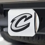 NBA Cleveland Cavaliers Hitch Cover, 4 1/2" x 3 3/8"/Small, Black