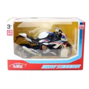 1:12 BMW S1000RR Motorcycle Model Diecast Toy Vehicle Boys Toys Kids Gifts White
