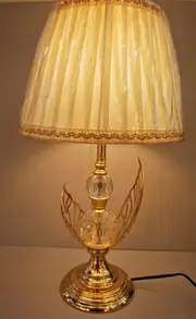Home Decor Bedside Desktop Table Lamp Metal Base Color Shade 30*50 cm
