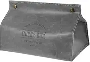 Hoement Leather Tissue Box Nordic Style Napkin Bag and Practical Storage for Your Home