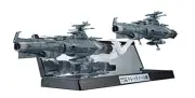 Space Battleship Yamato 2202 1/2000 Earth Federation Battleship Dreadnought 2set