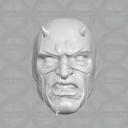 Angry Bloody Daredevil custom head for Marvel Legends & other action figures