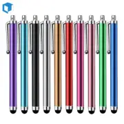 10 Pack Universal Pencil Stylus Touch Screen Pen w/ Clips for Smartphone Tablet