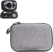 TEHAOUU Travel Case for PLAUD NotePin AI Voice Recording Transcription Device Storage Bag Anti-Collision Dustproof Anti-Shock Cover with Lanyard and Organization Foam