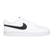 【NIKE 耐吉】COURT VISION LO NN 男女休閒運動鞋-經典 復古 白黑(DH2987-101)