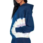 NWT Wildfox L Tye Dye Hoodie & Sweatpants Lounge Wear Set #87498