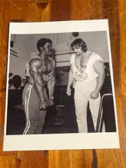 ROBBY ROBINSON & DENNY GABLE bodybuilding muscle photo (rp)