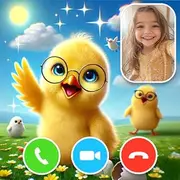Yellow Chick Video Call – Cute & Funny Talking Chick Chat