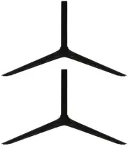 Vizio 81304-00339 Stand/Base/Feet - V755-H4 V755-J04 NEW