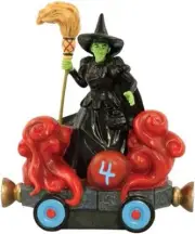 Wizard of Oz Wicked Witch of West Birthday Train #4 Figurine