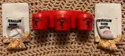 FIREBALL SHOT HOLDER 3 SHOT BUCKET ATTACHMENT AND KOOZIES
