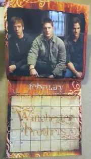 Supernatural Calendar 2011 - Jensen Ackles & Jared Padalecki Photos