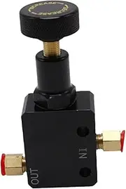 Vsenkes Premium Adjustable Disk Brake Proportioning Valve Aluminum Knob Easily Install Sturdy Modification Part Replacing Universal