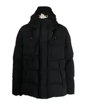 Ten C Quilted Hooded Padded Jacket 48,52 Black