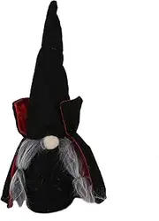Halloween Gnomes, Cute Plush Elf Decoration, Standable Gnomes Plush for with Pointed Hat for Halloween Home Table Ornaments Thanksgiving Day (Female Vampire)