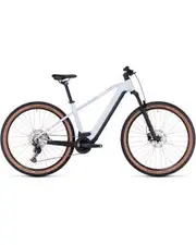 Cube Reaction Hybrid Pro 500 Electric Hardtail Mountain Bike Flash White 'n' Black