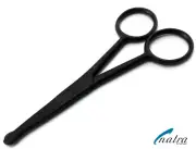 Nose Ear Mustache Hair Remover Scissors straight Rounded tip 3,5'' Germany