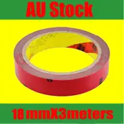 For 3M Double Face Sided Tape 6mmX3Meters for body side moldings claddings trim