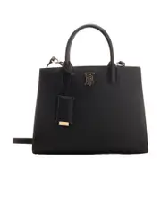 Burberry Frances TB Plaque Tote Bag One size Black