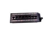 DYNAMIX 8 Port Cat6 Slimline Patch Panel for HWS range T568A
