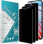 Slanku 3 Pack Privacy Screen Protectors for Samsung Galaxy A56 5G, Anti-Spy, 9H Hardness, Bubble-Free, HD Screen Protector, Ultra Clear