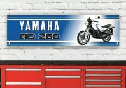 BR327B YAMAHA RD250LC BOUNTY 4L1 GARAGE WORKSHOP BANNER SIGN